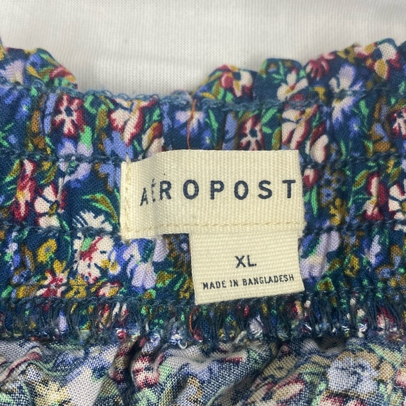 Aeropostale Womens Floral Overlay Ruffle Lace Mini Skirt Size XL Western Y2K - Picture 6 of 8